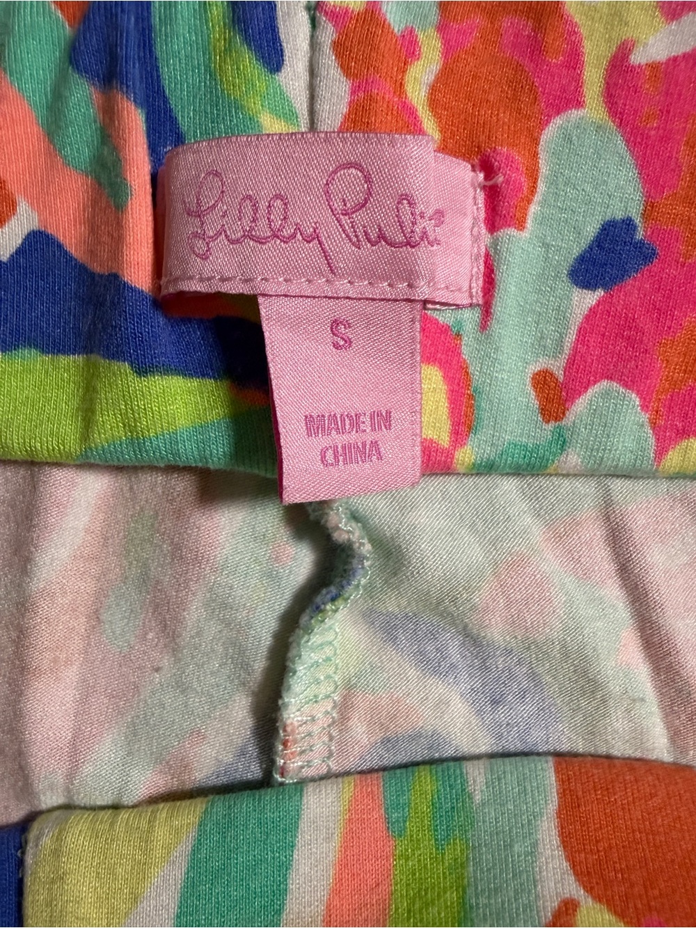 Lilly Pulitzer Georgia May Palazzo Pants Toucan Bright Floral Pattern Small - Picture 3 of 5